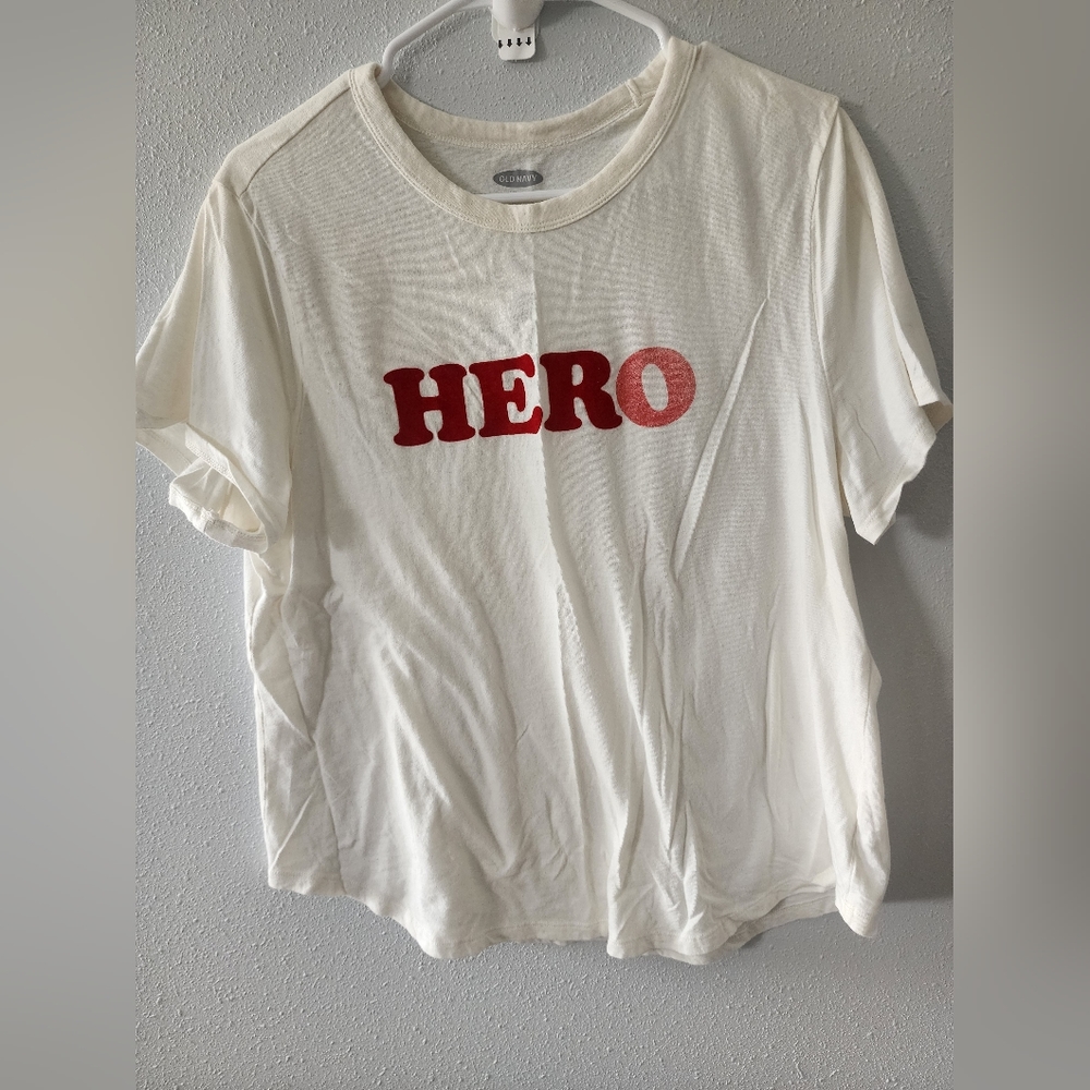 Old Navy HERO 100% cotton tee. Size XL